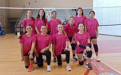 Equipo femenino de voleibol