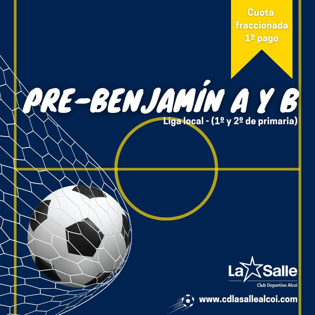 Prebenjamín - Cuota fraccionada