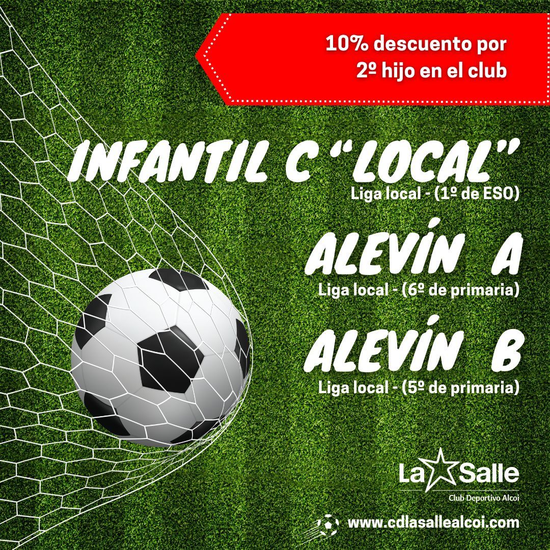 2º hijo - Alevín A/B e Infantil local