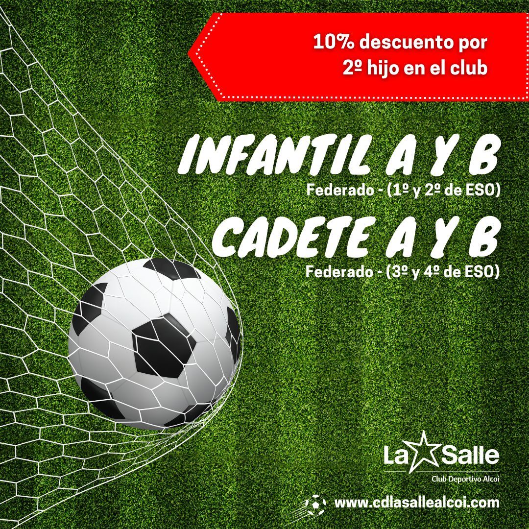 2º hijo - Infantil y Cadete