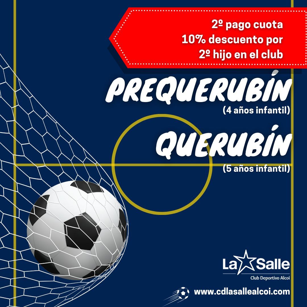 Prequerubines y Querubines - Cuota fraccionada (2º hijo/a)